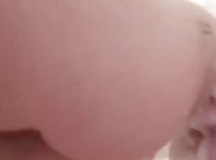 Daddy creampies me so much! soapy sexy shower clip! Like if you would help me wash my back :)
