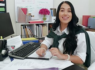 Office girl is set for one time Fetish XXX play with one of her colleagues