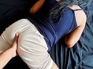 SexyBrownis - Sri Lankan - Cute Little Stepsister didn't expected a Hard Fuck - Asian Hot Couple POV