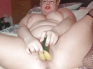 Balls Fruits And Vegetables In My Pussy