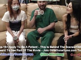 Blaire Celeste Gets Yearly Gyno Exam From Doctor Tampa & Nurse Stacy Shepard Caught Little Cameras!!