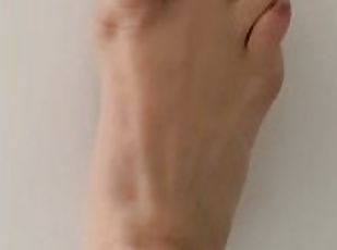 New nail polish on bunyon feet