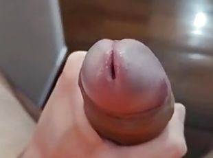 CLOSE UP OF MY COCK HEAD