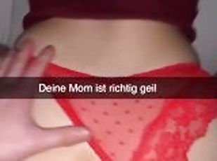 German Guy fucks Friends Mom on Snapchat