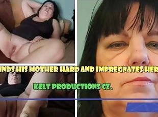 stepson pounds his stepmother hard & impregnates her