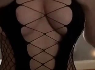 Christina Khalil BDSM Nipple Slip