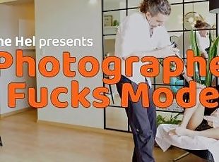Asian model gets fingered by photographer during photoshoot - BTS from Photographer Fucks Model