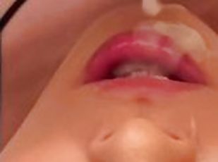 ?????????? / CLOSE UP HUGE CUMSHOT: Best Milking BLOWJOB in your All Cum in Mouth, Sloppy Sucking Dick