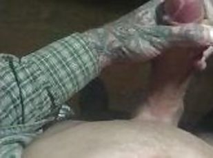 measuring my dick and make a ruined cumshot