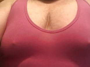 Huge pink nipples